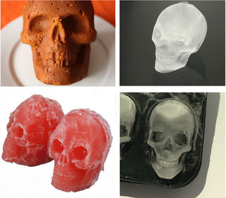 Skull Shaped Silicone Ice Tray Mold - Savii