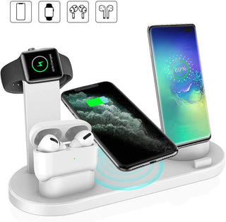 Wireless Phone Charger Base Stand - Compatible with iOS and Android - Savii