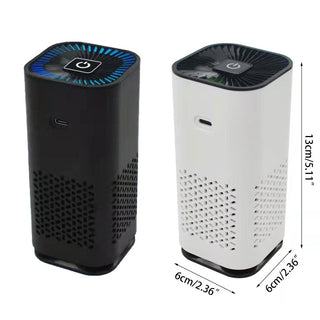 Car Air Purifier Portable Negative Ion Generator -  Air Freshen Washer For Home or Car to Remove Formaldehyde Dust Smoke