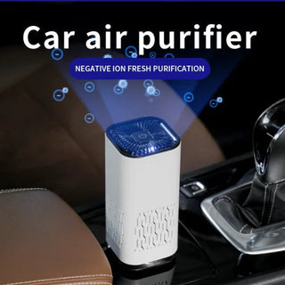 Car Air Purifier Portable Negative Ion Generator -  Air Freshen Washer For Home or Car to Remove Formaldehyde Dust Smoke