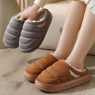 Plush Thick-Soled House Slippers Unisex - Savii