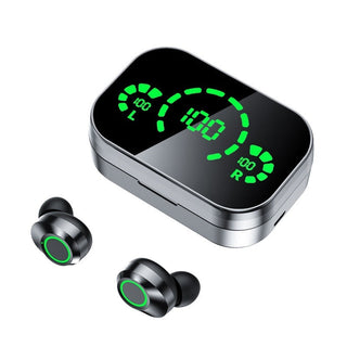 Wireless Bluetooth Headset with Screen Smart Digital Display