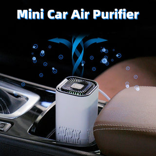 Car Air Purifier Portable Negative Ion Generator -  Air Freshen Washer For Home or Car to Remove Formaldehyde Dust Smoke