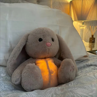 Breathing Rabbit Soothing Sensory Plush Toy for Anxiety Relief